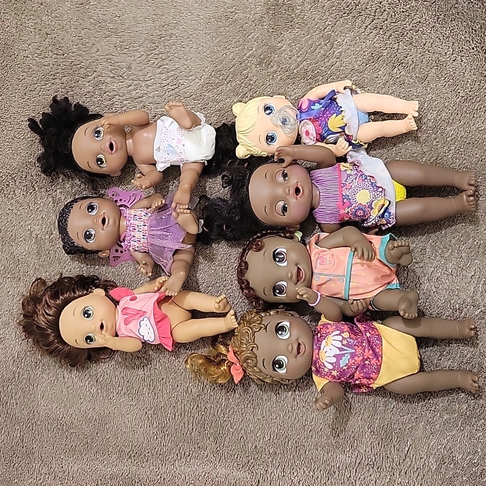 Baby Alive Doll Set of 7